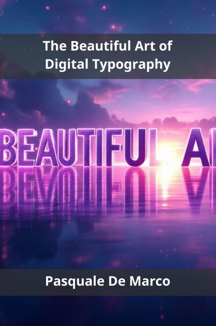 The Beautiful Art of Digital Typography, Pasquale De Marco