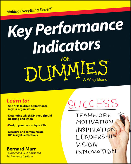 Key Performance Indicators For Dummies, Bernard Marr
