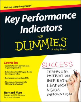 Key Performance Indicators For Dummies, Bernard Marr