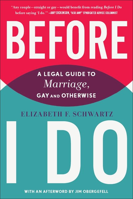 Before I Do, Elizabeth F. Schwartz