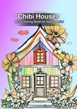 Chibi Houses. Mini Coloring Book for Stress Relief, Iuliia Nelidova