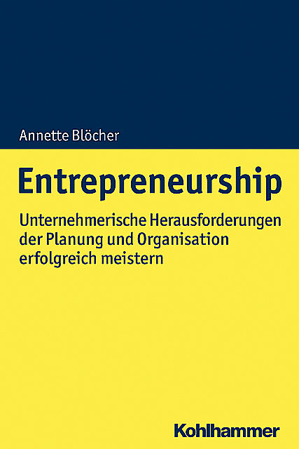 Entrepreneurship, Annette Blöcher