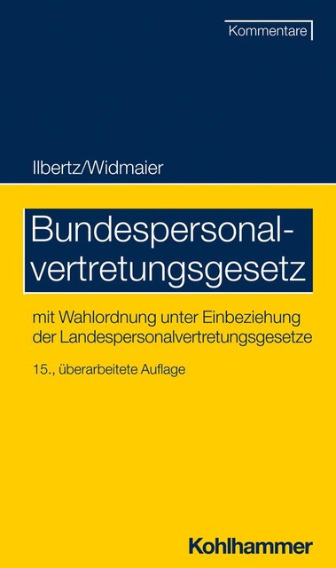 Bundespersonalvertretungsgesetz, Ulrich Widmaier, Wilhelm Ilbertz, Nicole Knorz, Stefan Kascherus, Susanne Süllwold, Thomas Spitzlei