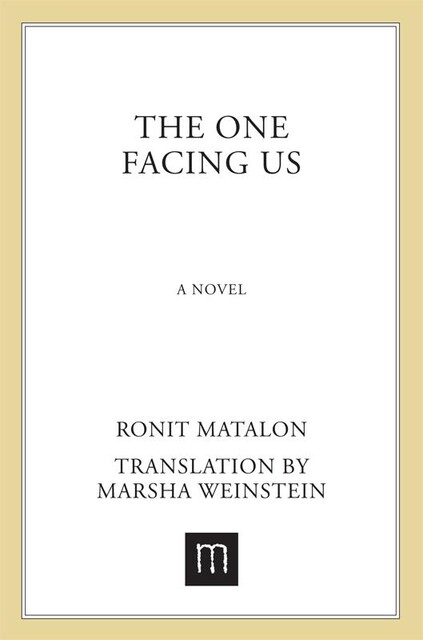 The One Facing Us, Ronit Matalon