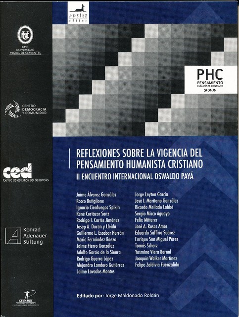 Reflexiones sobre la vigencia del PHC Vol. 2, Jorge Maldonado