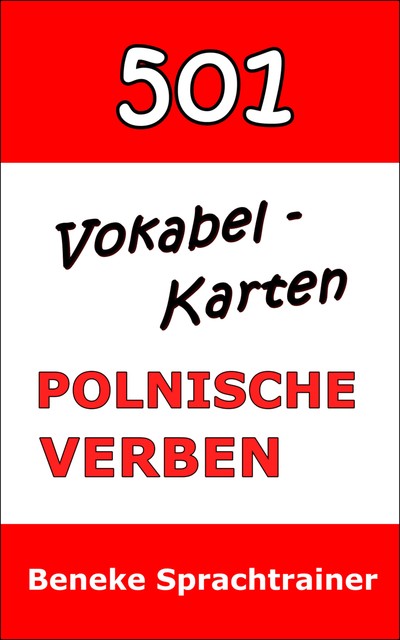 Vokabel-Karten Polnische Verben, Beneke Sprachtrainer
