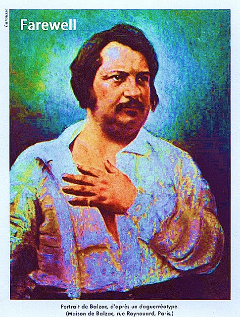 Farewell, Honoré de Balzac