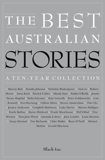 The Best Australian Stories, Black Inc.