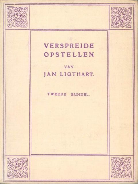 Verspreide Opstellen, II, Jan Ligthart