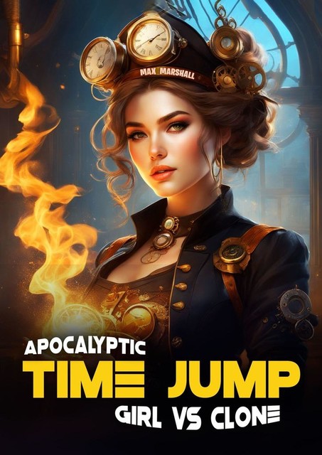 Apocalyptic Time Jump: Girl vs Clone, Max Marshall