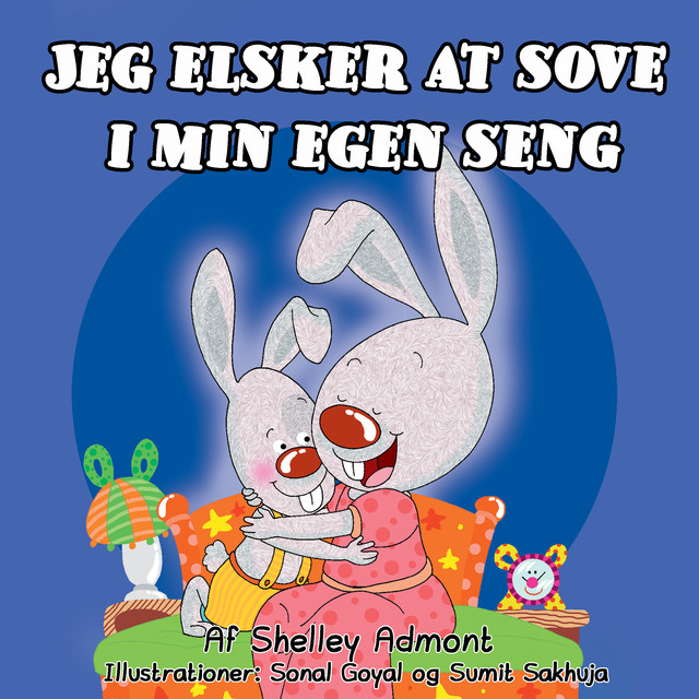 Jeg elsker at sove i min egen seng, KidKiddos Books, Shelley Admont