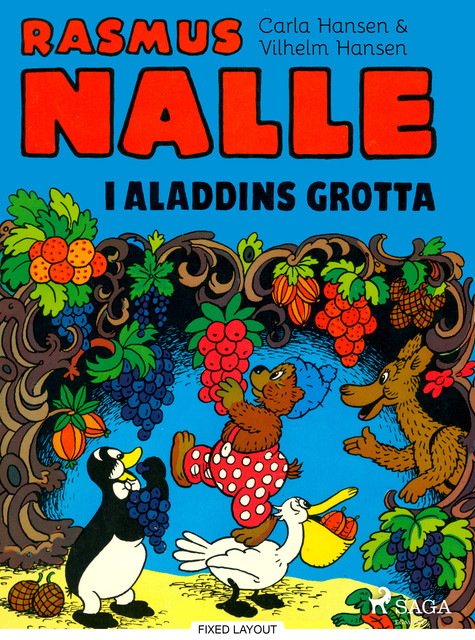 Rasmus Nalle – i Aladdins grotta, Carla Hansen, Vilhelm Hansen