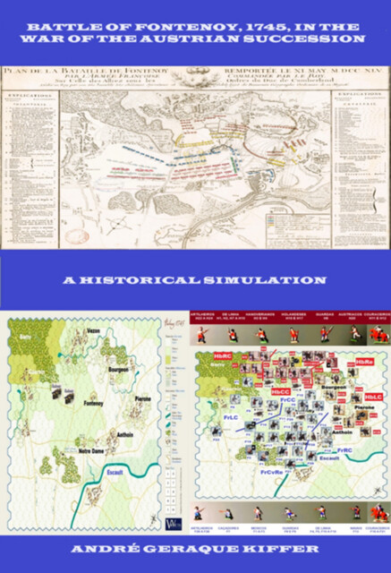 Battle Of Fontenoy, 1745, In The War Of The Austrian Succession, André Geraque Kiffer