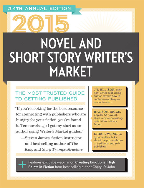 2015 Novel & Short Story Writer's Market, Rachel Randall