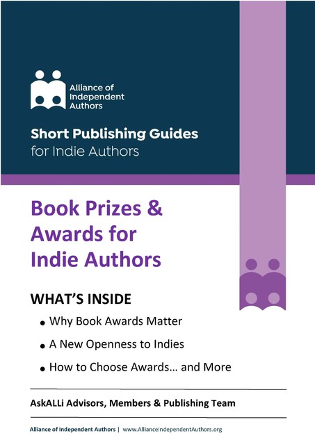 Book Prizes & Awards for Indie Authors, Alliance of Independent Authors