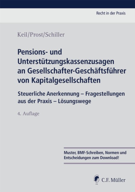 Pensions- und Unterstützungskassenzusagen an Gesellschafter-Geschäftsführer von Kapitalgesellschaften, Claudia Keil, Jochen Prost, Kerstin Schiller