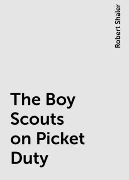 The Boy Scouts on Picket Duty, Robert Shaler