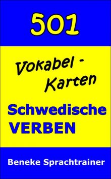 Vokabel-Karten Schwedische Verben, Beneke Sprachtrainer