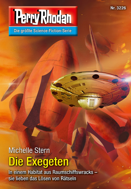 Perry Rhodan 3226: Die Exegeten, Michelle Stern