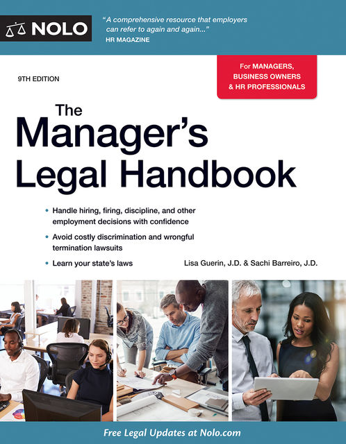 Manager's Legal Handbook,The, Lisa Guerin, Sachi Barreiro