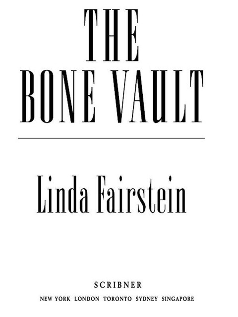 The Bone Vault, Linda Fairstein