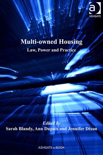 Multi-owned Housing, Ann Dupuis, Jennifer Dixon, Sarah Blandy