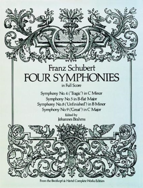 Four Symphonies in Full Score, Franz Schubert
