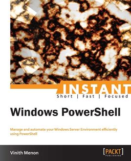 Instant Windows PowerShell, Vinith Menon