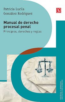 Manual de derecho procesal penal, Patricia Lucila González Rodríguez