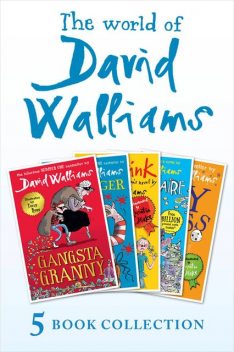 The World of David Walliams 5 Book Collection (The Boy in the Dress, Mr Stink, Billionaire Boy, Gangsta Granny, Ratburger), David Walliams