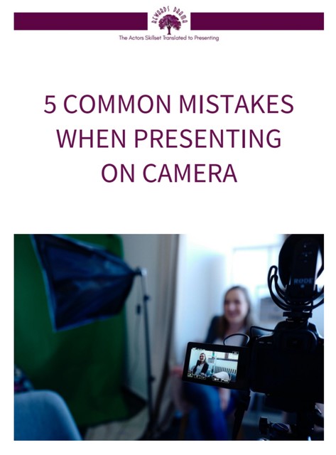 5 Common Mistakes Made When Presenting on Camera, Amanda Meyer