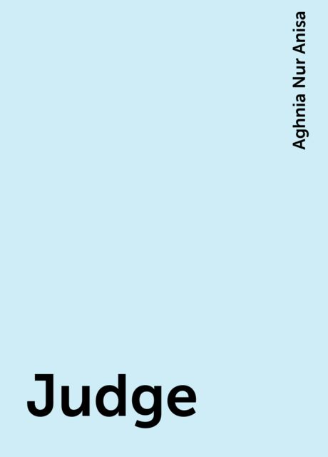 Judge, Aghnia Nur Anisa
