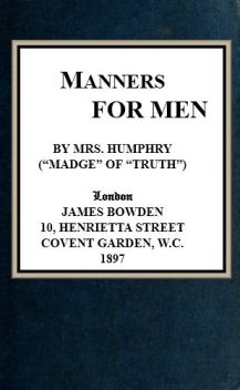 Manners for Men, Humphry