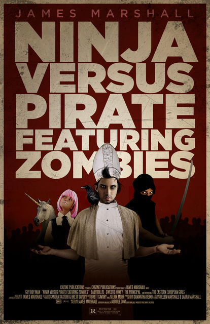 Ninja Versus Pirate Featuring Zombies, James Marshall