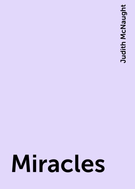 Miracles, Judith McNaught