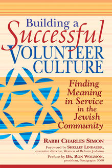 Building a Successful Volunteer Culture, Rabbi Charles Simon