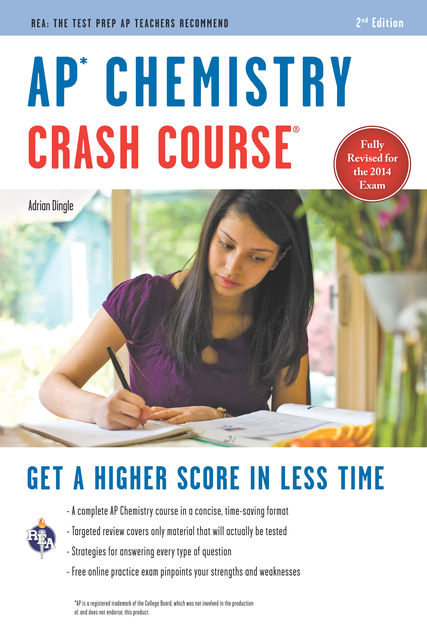 AP Chemistry Crash Course Book + Online, Adrian Dingle