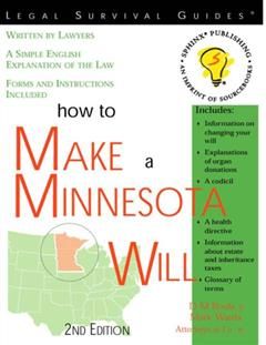How to Make a Minnesota Will, Mark Warda