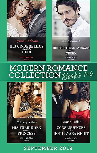 Modern Romance September Books 1–4, Lynne Graham, Maisey Yates, Julia James, Louise Fuller