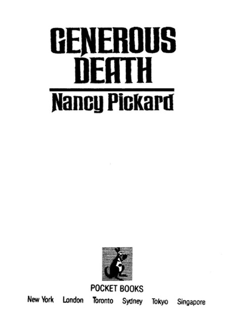 Generous Death, Nancy Pickard