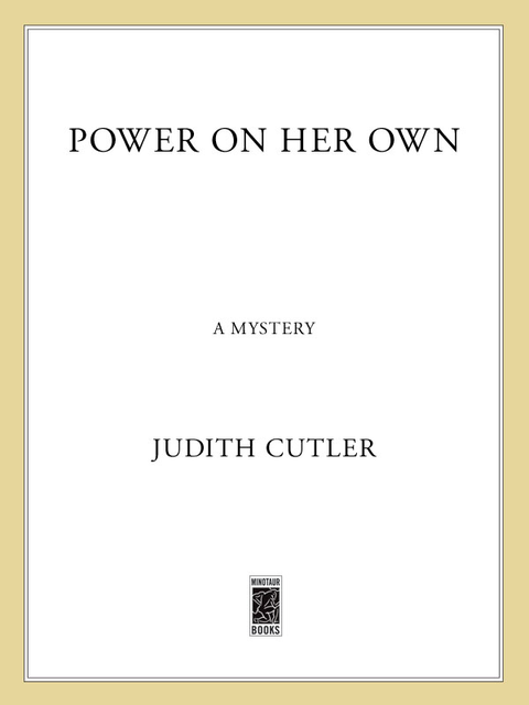 Power on her Own, Judith Cutler