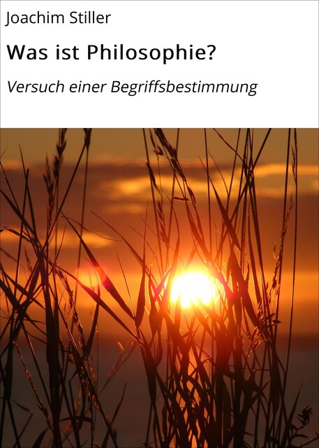 Was ist Philosophie, Joachim Stiller