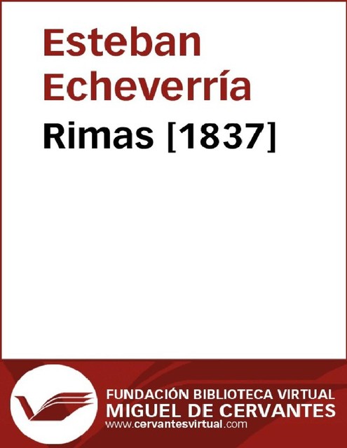 Rimas, Esteban Echeverría