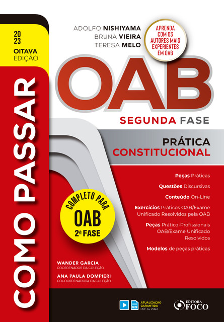 OAB Segunda Fase, Bruna Vieira, Teresa Melo, Adolfo Nishiyama