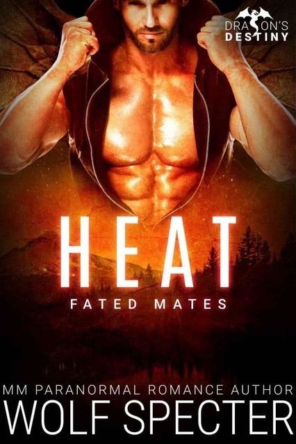 Heat: Fated Mates: M/M Gay Shifter Mpreg Romance (Dragon's Destiny), Angel, Rachel Rubin Wolf, Specter, Knots