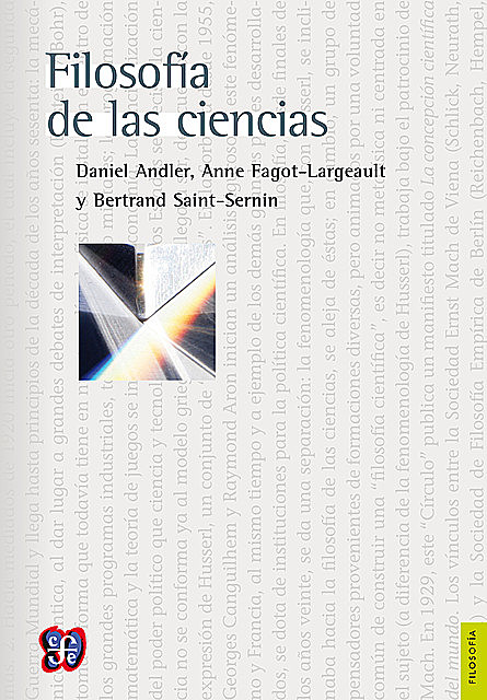 Filosofía de las ciencias, Bertrand Saint-Sernin, Daniel Anne Fagot-Largeault Andler