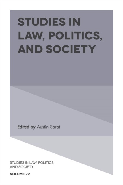 Studies in Law, Politics, and Society, Austin Sarat