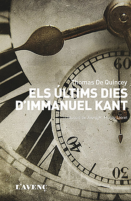 Els últims dies d'Immanuel Kant, Thomas De Quincey