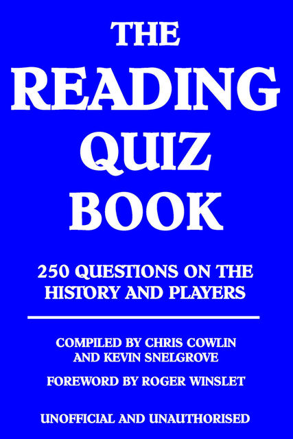 Reading Quiz Book, Chris Cowlin