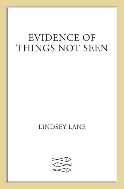 Evidence of Things Not Seen, Lindsey Lane